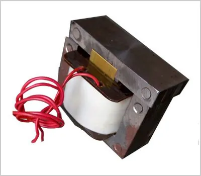 Vibrator transformer coils